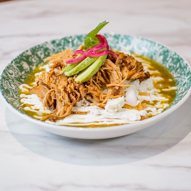 Carnitas chilaquiles.