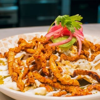 Al pastor chilaquiles